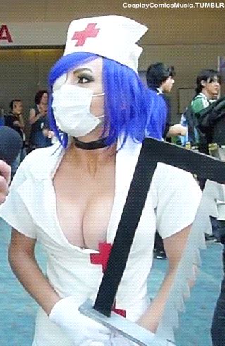jessica nigri cosplay gif find share  giphy