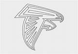 Atlanta Coloring Falcons Printable Pages Logo Jing Fm sketch template