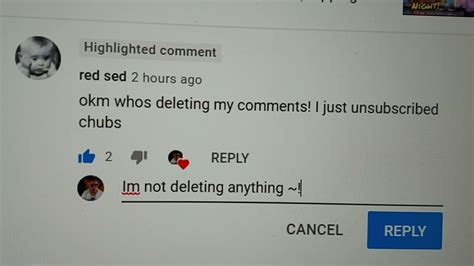deleting comments deletedcomments whyaremycommentsdeleted removedcomments youtube