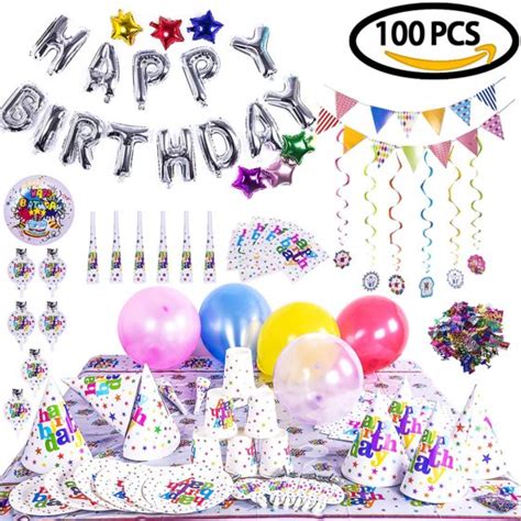 birthday party decoration childrens theme assorted set favors bridal