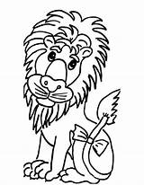 Leoncino Lew Uroczy Felino Kolorowanka Lions Leoni Kategorii Jecolorie Supercoloring Mammals sketch template