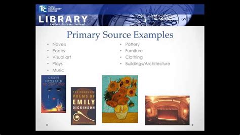 primary  secondary resources  tcc library youtube