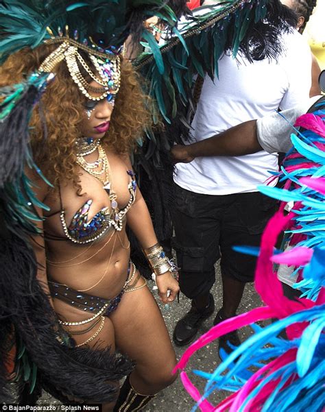 Rihanna And Lewis Hamilton Party In Barbados Sparking