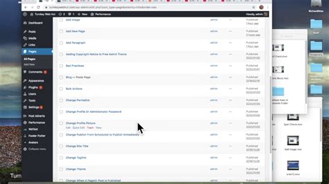 pages overview youtube