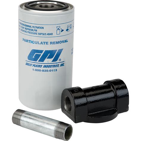 gpi fuel filter kit  fuel transfer pumps  gpm northern tool equipment