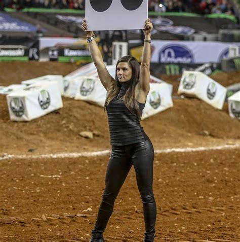 danica patrick showing off hot body in all leather celeblr