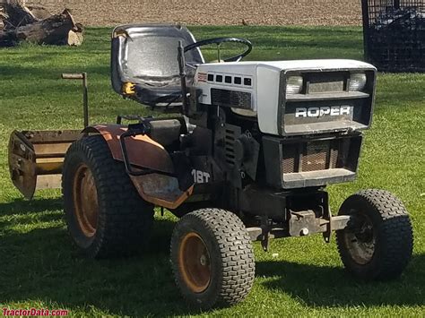 tractordatacom roper   tractor information