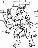 Ninja Coloring Pages Turtles Printable Teenage Mutant sketch template