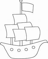 Coloring Pages Ship Ships sketch template