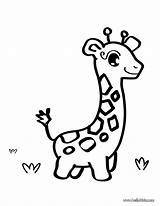 Giraffe Coloring Pages Easy Getcoloringpages Printable sketch template
