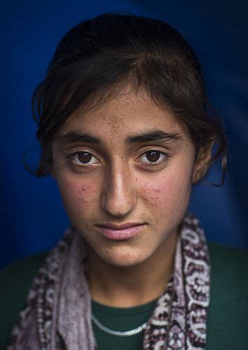 yezidi refugee woman displaced from sinjar living in lalesh temple