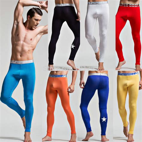 2015 New Style Men S Sexy Tight Fitting Light Thin Yoga Pants At Home