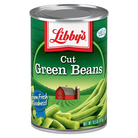 Libby S Cut Green Beans 14 5 Oz Can