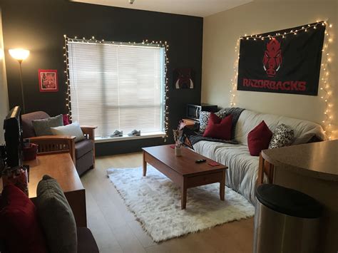 university of arkansas northwest quads dorm living room