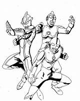 Ultraman Mewarnai Colorir Gambarcoloring Ausmalbilder Sketsa Konsep Kartun Diposting Unknown sketch template