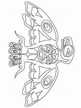 Coloring Pages First Nations Haida Colouring Template Kids Printable Native Raven American Northwest Canadian Library Pacific Clipart Easy Book Popular sketch template