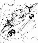 Coloring Pages Jet Jay Plane Car Library sketch template