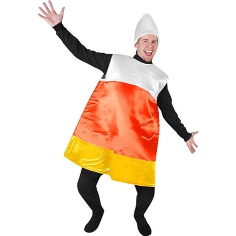 adult s candy corn halloween costume size standard os