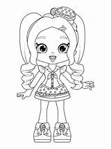 Coloring Old Pages Year Shopkins Kids Girls Printable Color Print 6year sketch template
