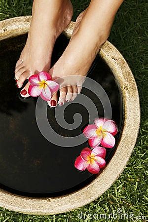 foot spa royalty  stock image image