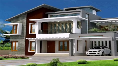 modern bungalow house plans  india youtube