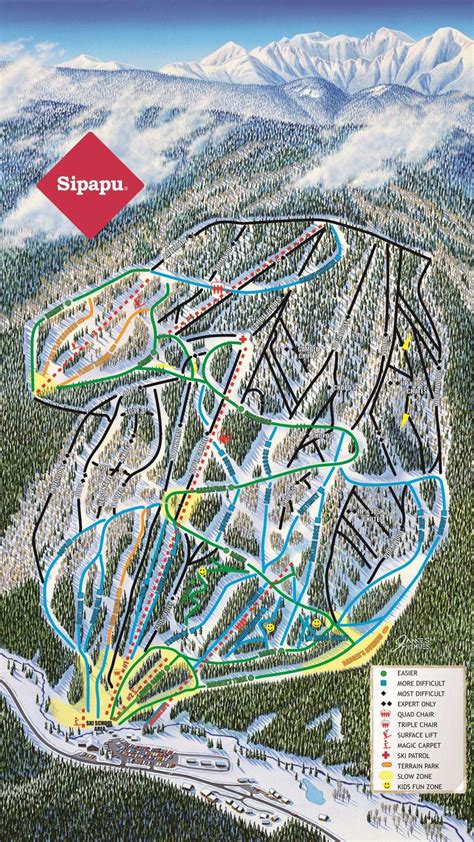 sipapu ski resort trail map onthesnow