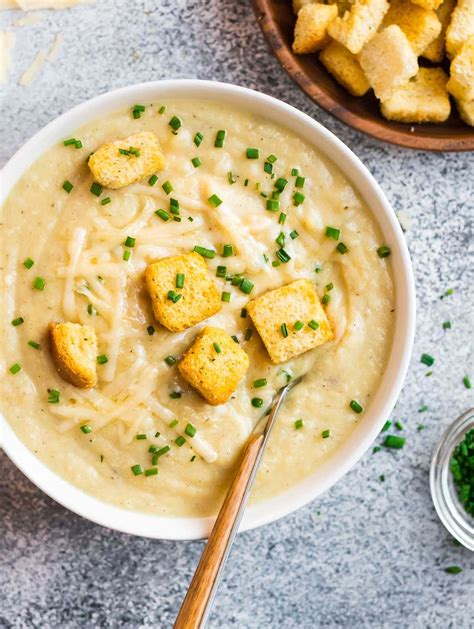 instant pot potato soup wellplatedcom