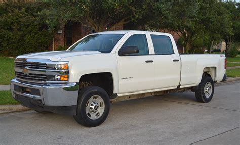 chevrolet silverado  hd  work truck pickup  crew cab  ft bed daily autos