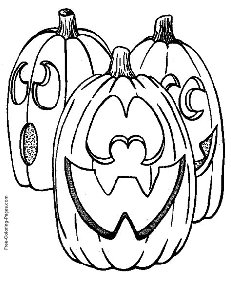 halloween coloring pages jack  lanterns