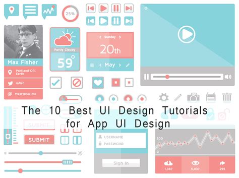 collection  ui design tutorials  app ui design geeks zine