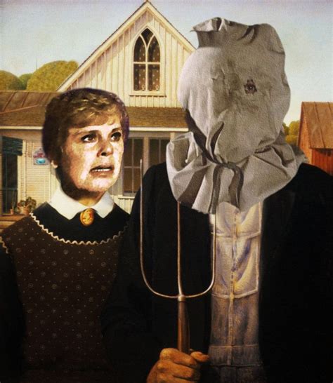 reinventions   american gothic painting american gothic american gothic parody horror