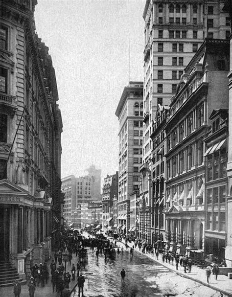old photographs of streets of new york city from 1890s new york