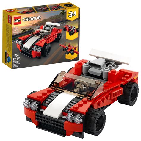 lego creator  sports car toy  building kit  pieces walmartcom walmartcom