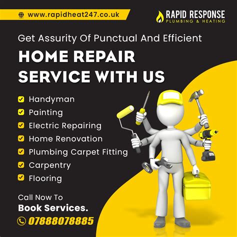 house repair services  london home maintenance service