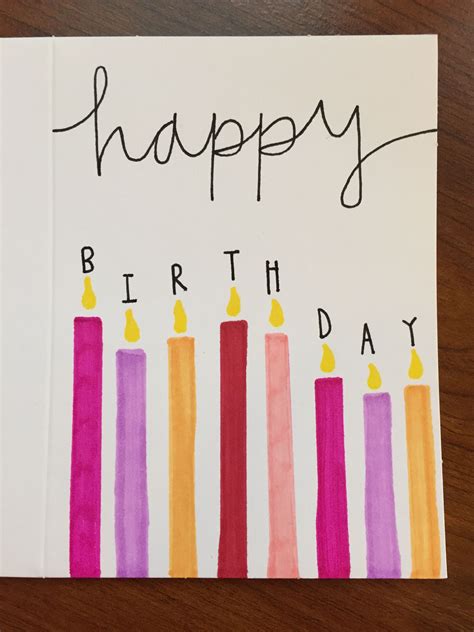 de  bedste ideer inden  handmade bday cards pa pinterest gds