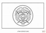 Utah Coloring Flag State Pages Printable Drawings Drawing Designlooter 62kb 1440 1020px sketch template