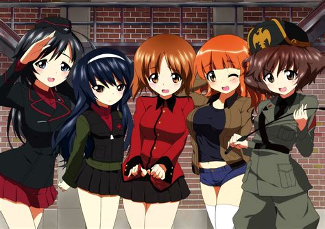 Anime Girls Takebe Saori Tank Anime Girls Und Panzer Nishizumi