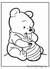Pooh Winnie Iheartcraftythings sketch template