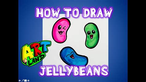 How To Draw Jellybeans Youtube