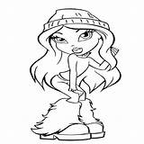 Coloring Bratz Pages Printable Pom Barbie Color Getcolorings Poms  Getdrawings Popular Comments sketch template