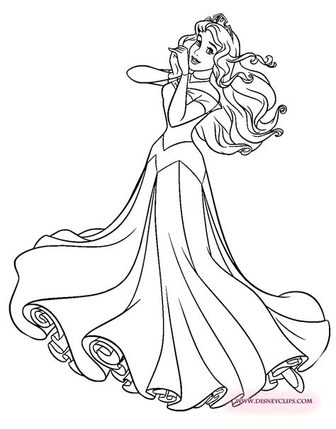 sleeping beauty coloring pages  disney coloring book