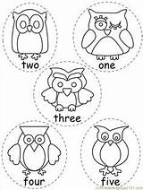 Owl Coloring Pages Printable Print Easy Kids Burrowing Color Classroom Birthday Getcolorings Words Books Collection Numbers Getdrawings Number Popular Printables sketch template