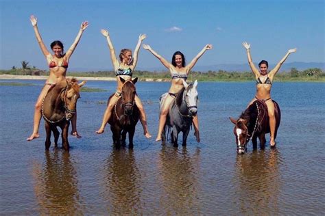 beach horseback riding excursion tao travel