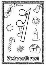 Christmas Coloring Musical Posters Music Teacherspayteachers Kids Preview sketch template