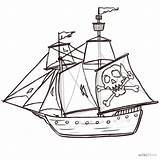 Ship Pirate Drawing Easy Simple Draw Vespucci Amerigo Drawings Pirates Steps Tattoos Getdrawings Paintingvalley Wikihow Collection Ships Coloring Choose Board sketch template