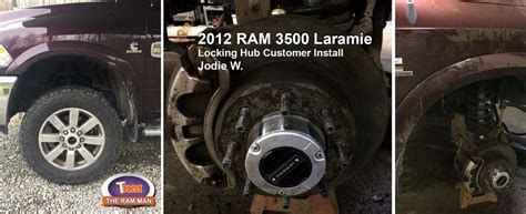 ram man shop   dodge ram  dually drw manual locking hub conversion kit