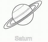 Saturn Saturno Nave Espacial Planeta sketch template