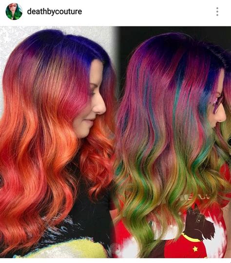pin by christina watt on hair color dreams rainbow hair