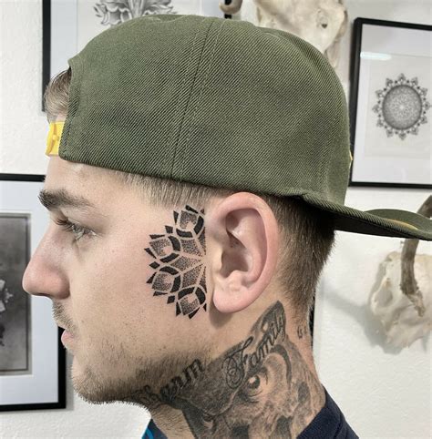 side face tattoo ideas   blow  mind outsons