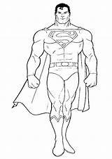 Superman Ngjyrosje Vizatime Tulamama Figura Marvel Clipart Femije sketch template